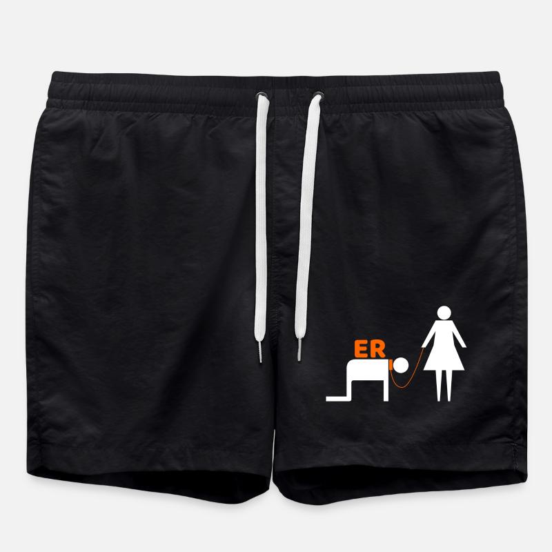 Nuit de poule - Short de bain - noir