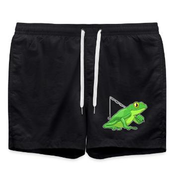 Frog Angler Fishing Rod Fishing Rod - Swim Trunks - black - Front - AI Model Male 185 light (185cm)