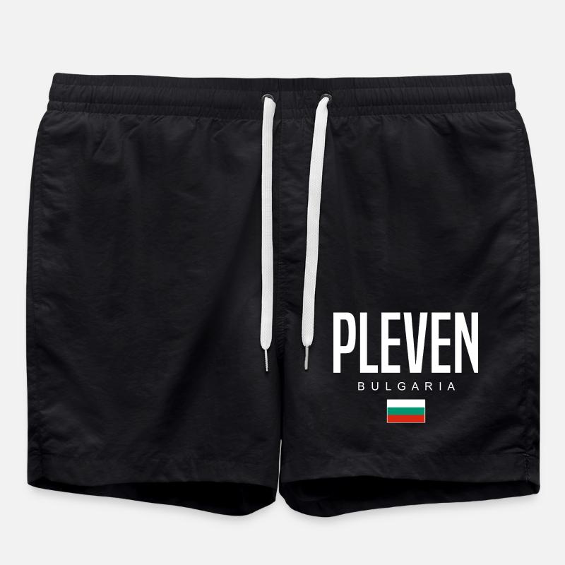 Pleven Bulgaria - Swim Trunks - black