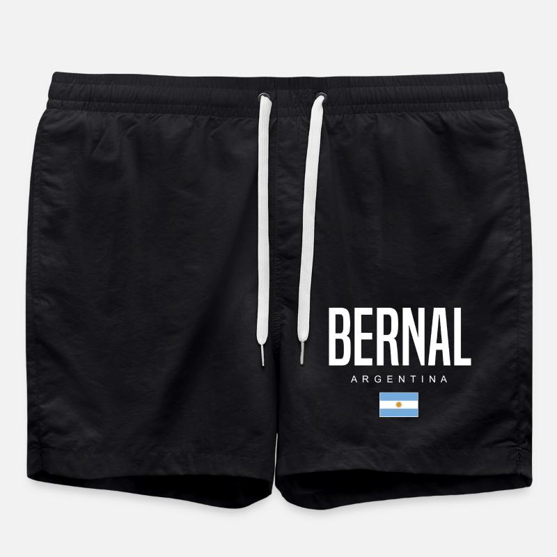 Bernal Argentinien Argentinier - Badeshorts - Schwarz