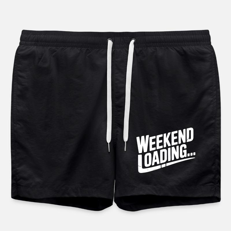 Weekend Loading - Swim Trunks - black