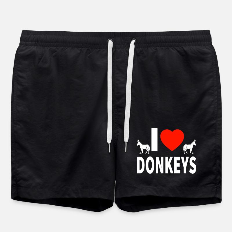 donkey - Swim Trunks - black
