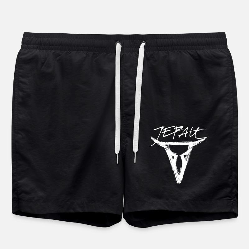 Jepau - Badeshorts - Schwarz