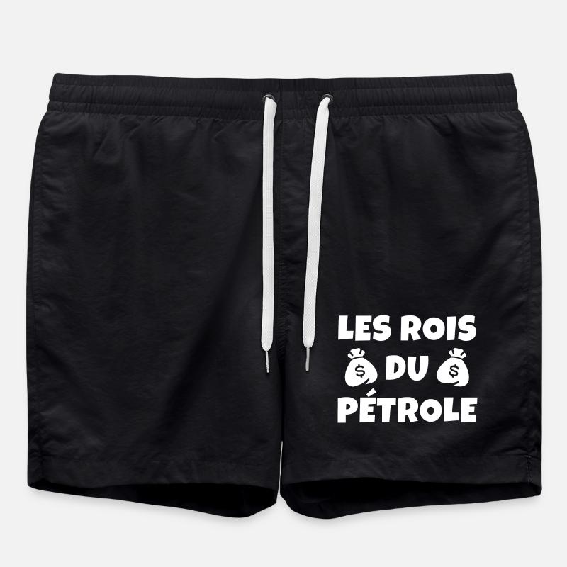 pétrole, les rois du pétrole - Short de bain - noir