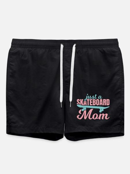 Skateboard Mutter - Badeshorts - Schwarz