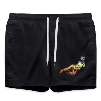 Volley-ball de plage Femme - Short de bain - noir - Devant - AI Model Male 185 light (185cm)