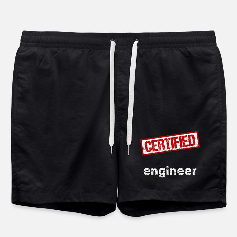 Engineer - Swim Trunks - black