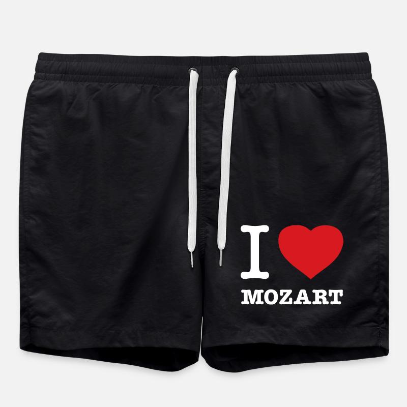 J’ADORE MOZART - Short de bain - noir