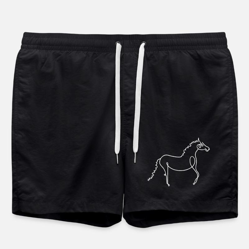 Cheval - Short de bain - noir