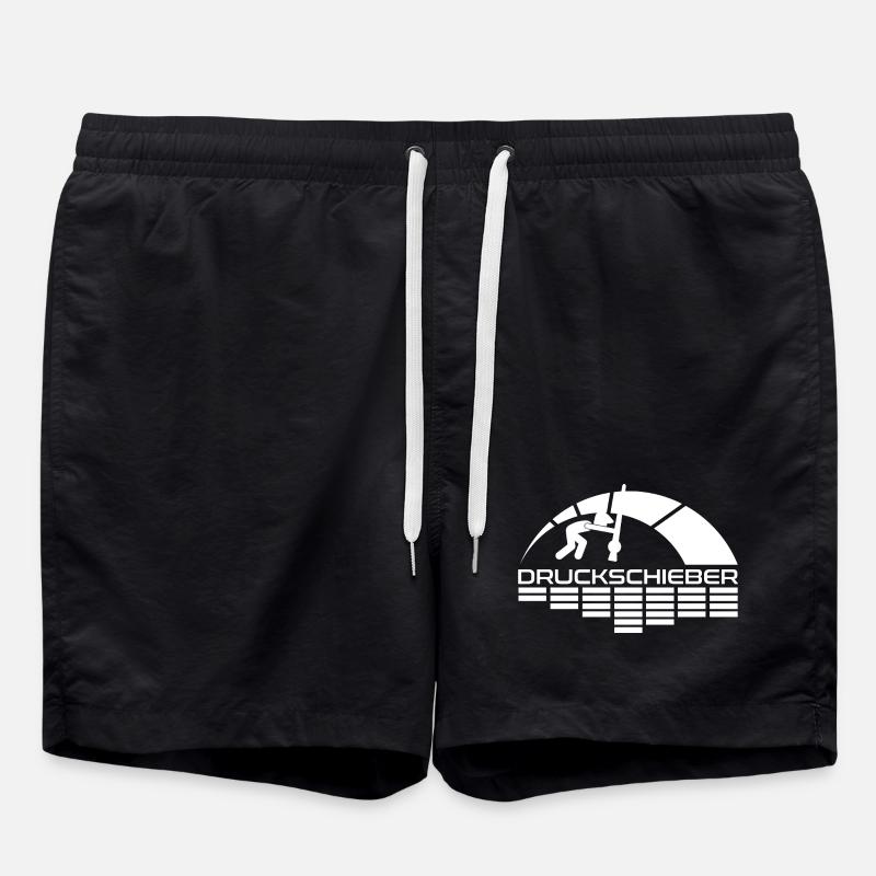Druckschieber Arc Logo - Badeshorts - Schwarz