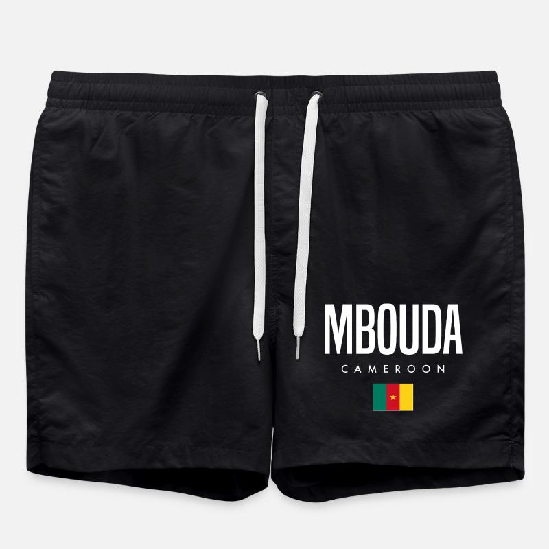 Mbouda Cameroun Camerounais - Short de bain - noir