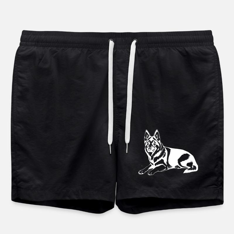 Chien de berger - Short de bain - noir