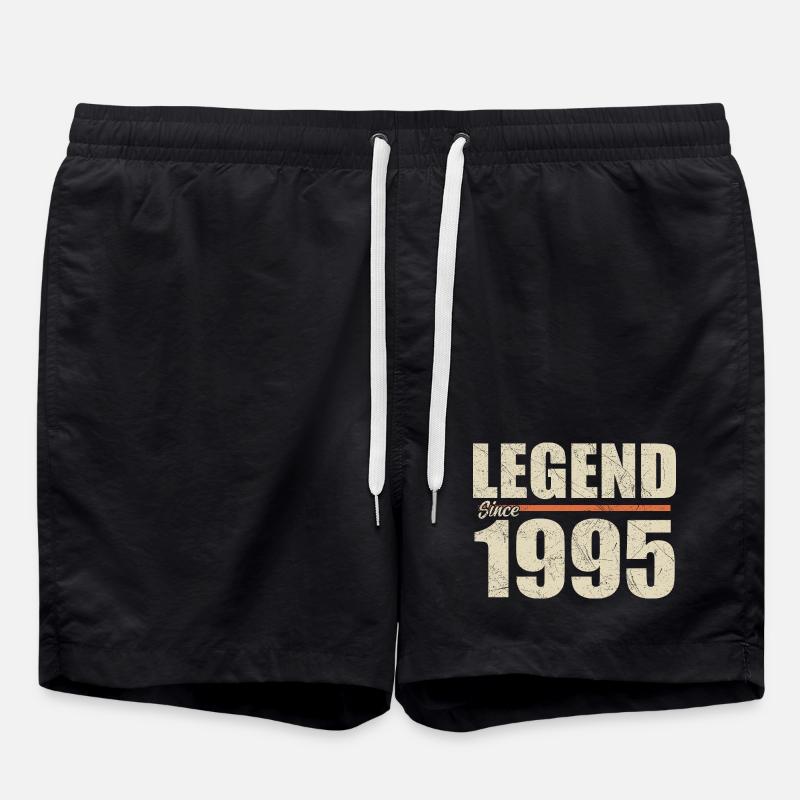Anniversaire 1995 | Légende depuis 1995 - Short de bain - noir