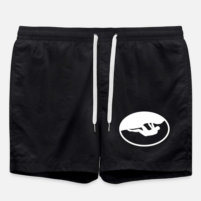 Boulderer en plein air - Short de bain - noir