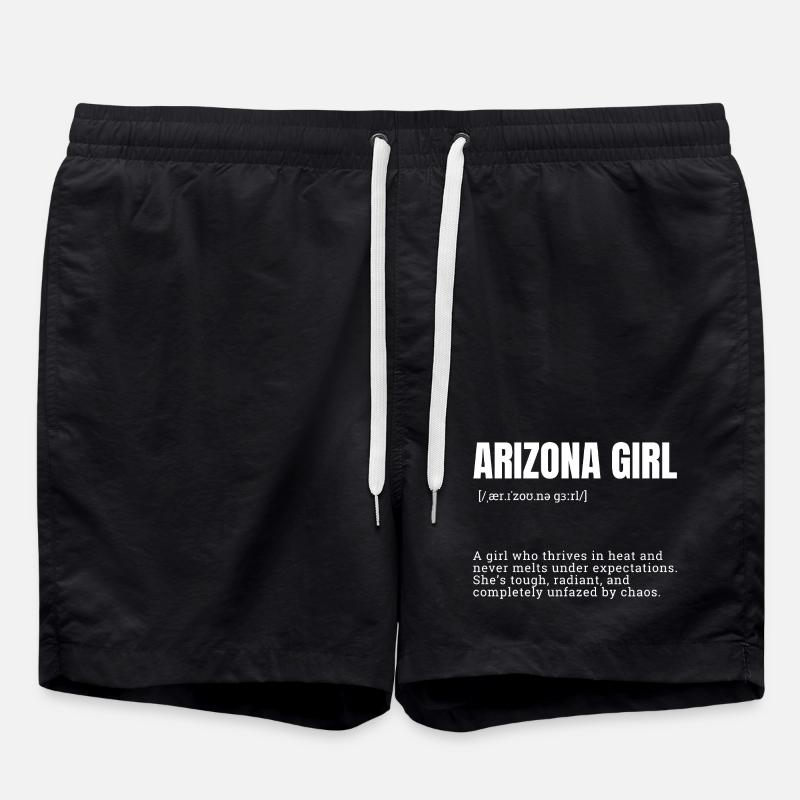 Héroïne des Arizona Heat - Short de bain - noir