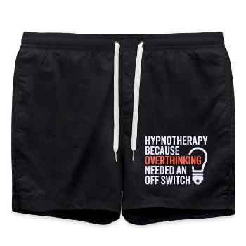 Spécialiste certifié en régulation cognitive clinique - Short de bain - noir - Devant - AI Model Male 185 light (185cm)