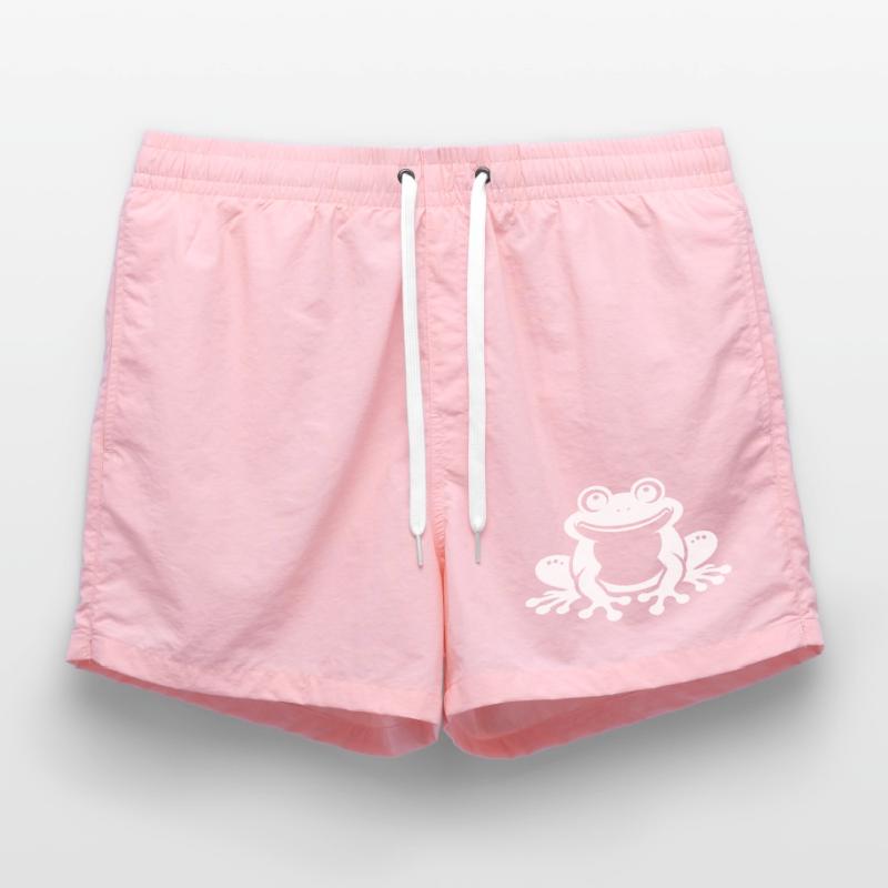 Toad Comic Frog Swim Trunks