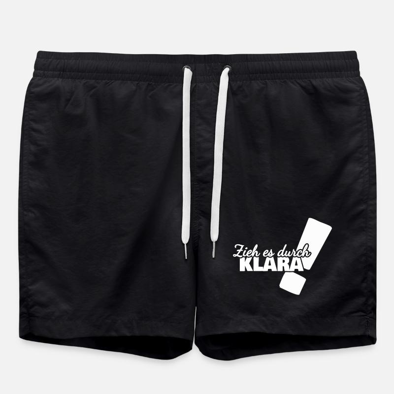Geschenk für Klara - Badeshorts - Schwarz