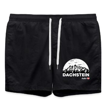 Dachstein Ramsau Österreich - Badeshorts - Schwarz - Vorne - AI Model Male 185 light (185cm)