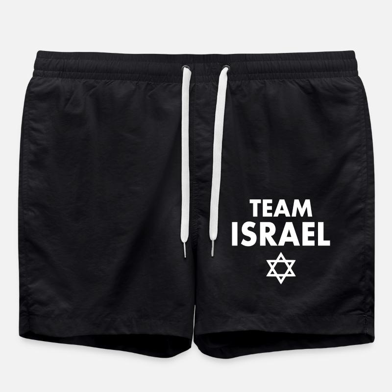Team israel - Swim Trunks - black
