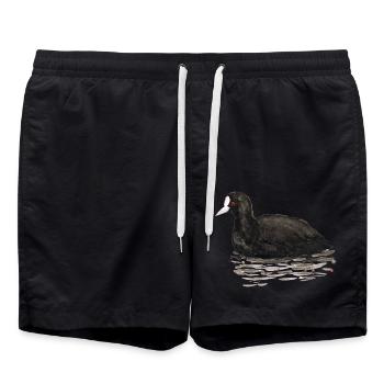 Coot - Short de bain - noir - Devant - AI Model Male 185 light (185cm)