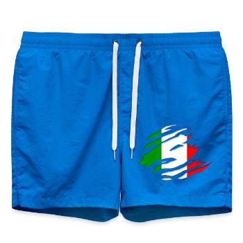 Italien Flagge - Badeshorts - Cobalt blue - Vorne