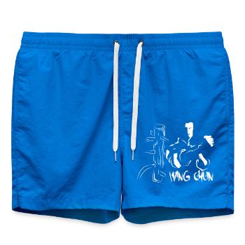 Wing chun Wingtsun - Badeshorts - Cobalt blue - Vorne