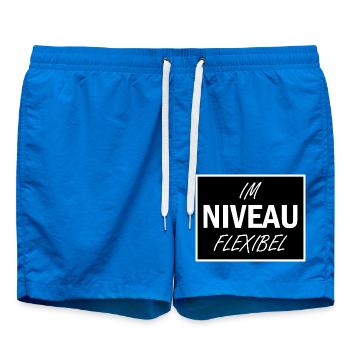 Drôle de phrase Niveau - Short de bain - cobalt blue - Devant