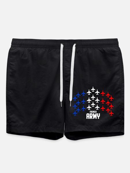 French Army - Swim Trunks - black