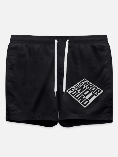 Error 404 not found - Swim Trunks - black
