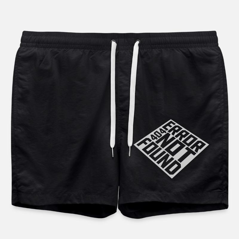 Erreur 404 introuvable - Short de bain - noir