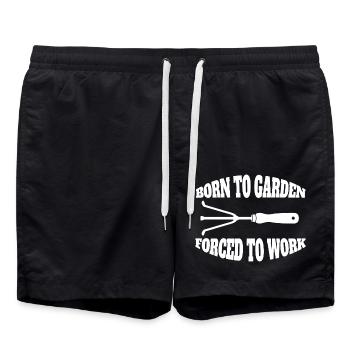 Gardener Orchard Garden Gift Hobby Gardener - Swim Trunks - black - Front - AI Model Male 185 light (185cm)