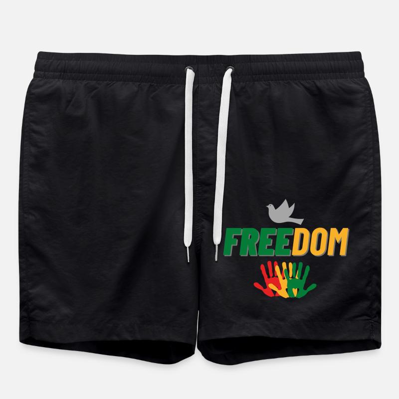 Freedom - Swim Trunks - black