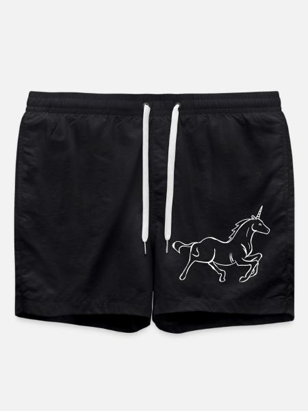 Licorne 1 - Short de bain - noir