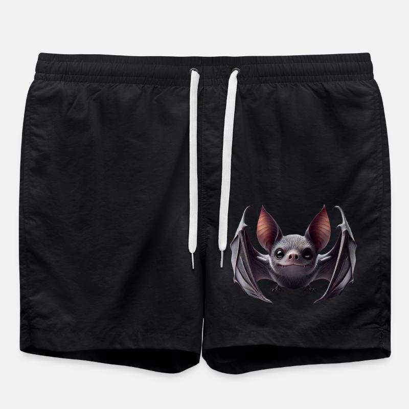 Bat 2 - Swim Trunks - black