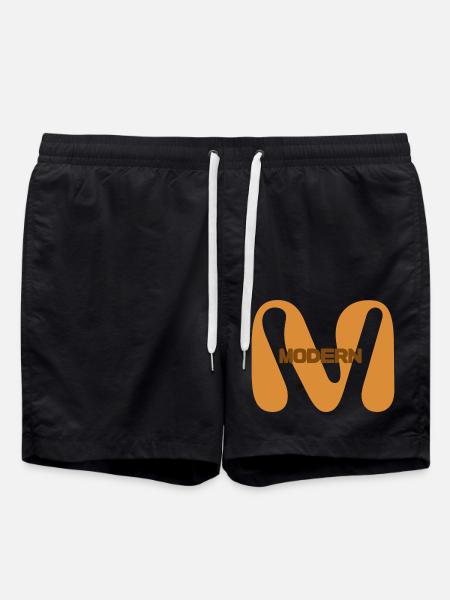 Modern - Swim Trunks - black