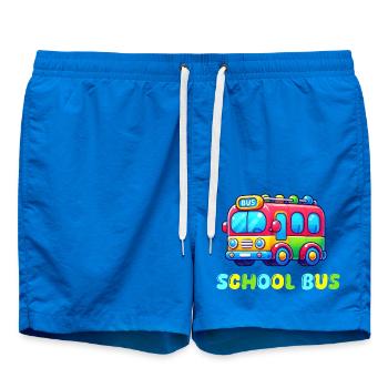 École de bus - Short de bain - cobalt blue - Devant