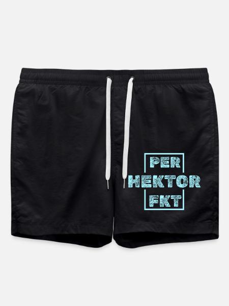 Geschenk für Hektor - Badeshorts - Schwarz