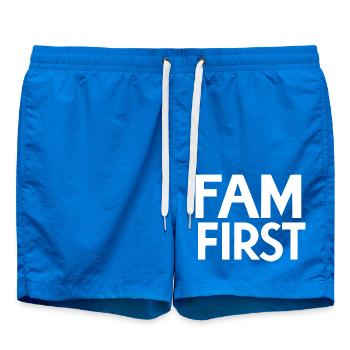 Fam First - Short de bain - cobalt blue - Devant