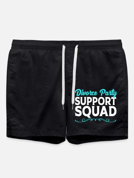 Divorce - Swim Trunks - black