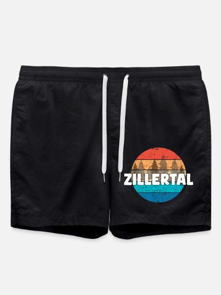 Zillertal - Swim Trunks - black