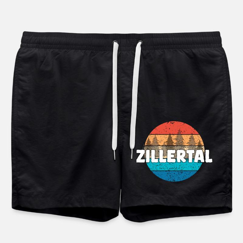 Vallée de Zillertal - Short de bain - noir