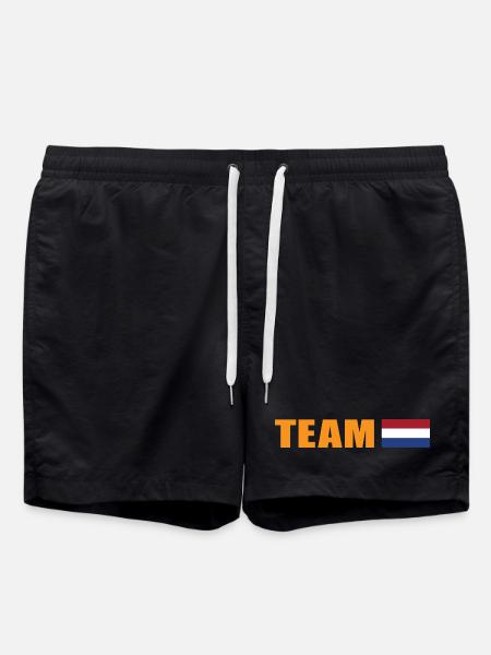 Support Team Holland - Swim Trunks - black