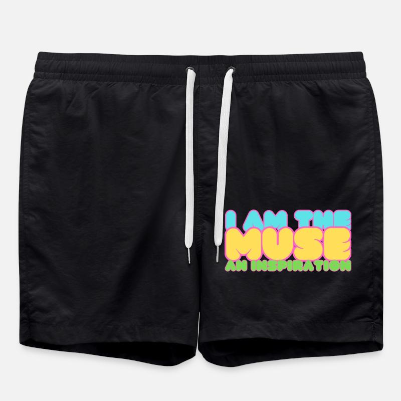 I am a Inspiration - Swim Trunks - black