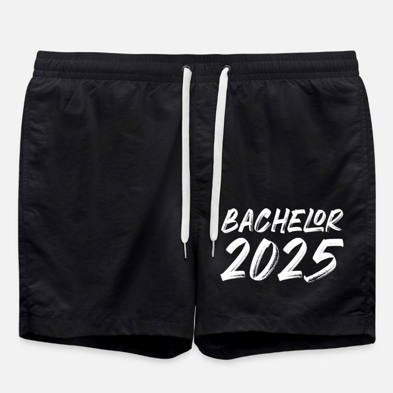 Baccalauréat 2025 - Short de bain - noir