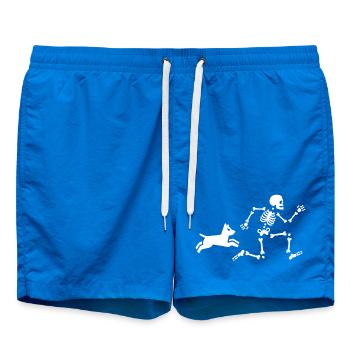 Dog mom entraineur de chien squelette os - Short de bain - cobalt blue - Devant