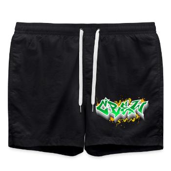 Équipage - Short de bain - noir - Devant - AI Model Male 185 light (185cm)