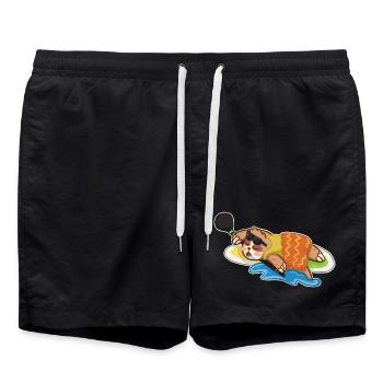 Stand Up Paddling Stand up Paddler paresseux - Short de bain - noir - Devant - AI Model Male 185 light (185cm)