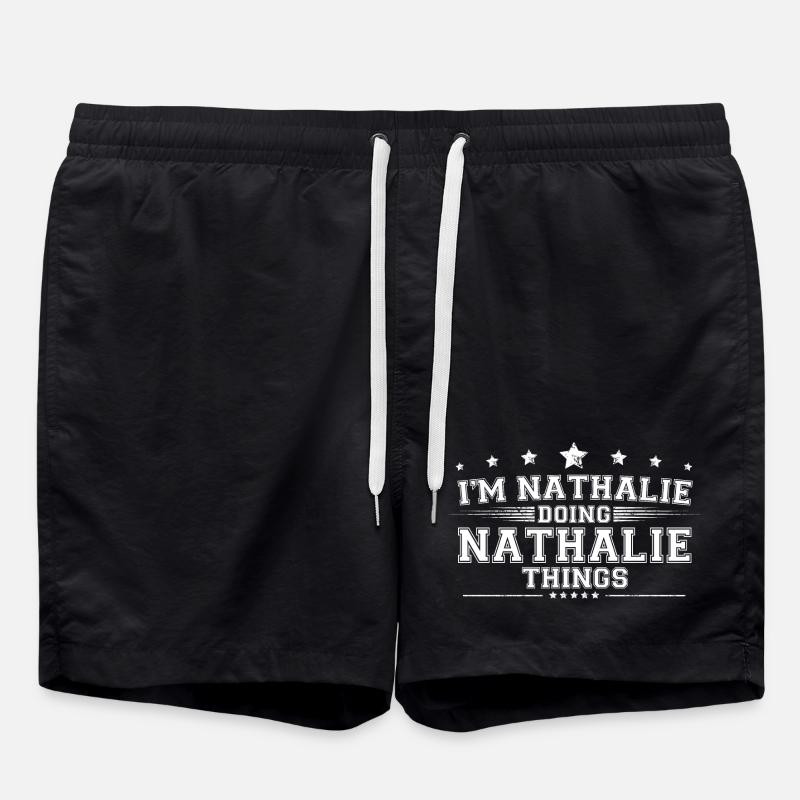 Nathalie - Short de bain - noir