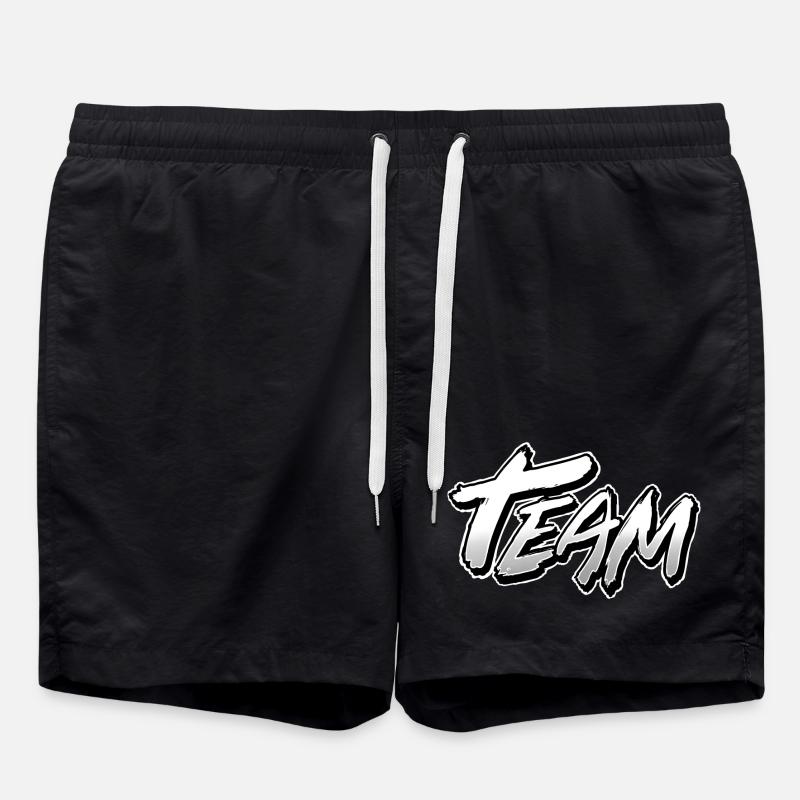 Team - Swim Trunks - black